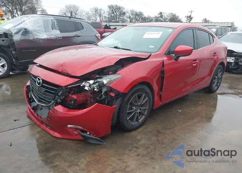 2014 Mazda Mazda3 I Touring z USA, uszkodzony, nr VIN JM1BM1V74E1192372